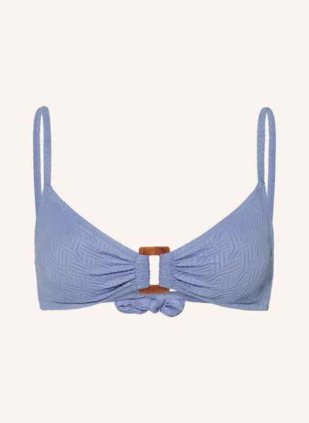 Топ-Бикини Bralette, остров ностальгия Watercult, голубой