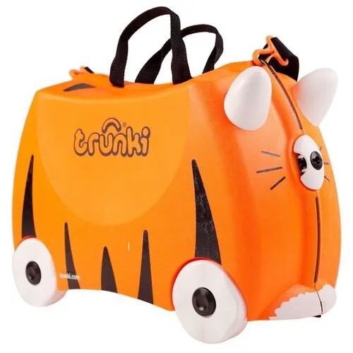 Чемодан детский TRUNKI на колесиках Тигр