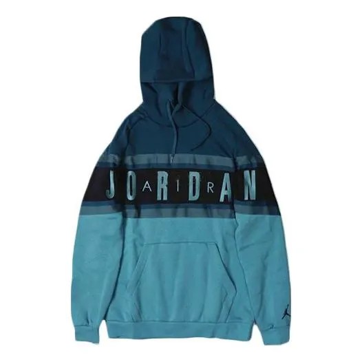 Толстовка Air Jordan Fleece Lined Pullover Blue, синий