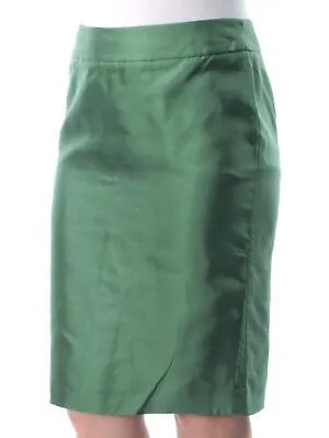 ARMANI Женская зеленая юбка-карандаш до колена Размер: 6