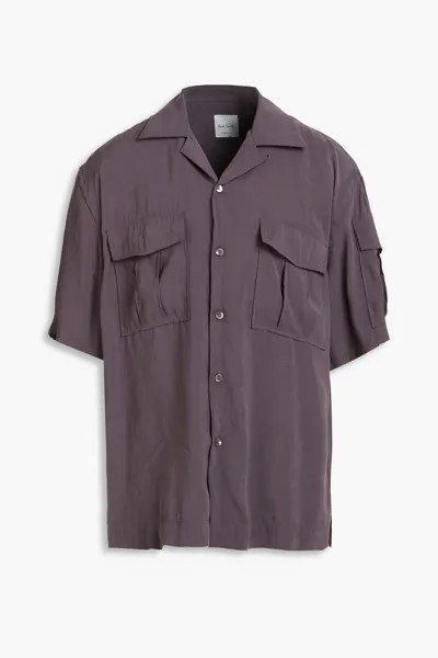 Рубашка из стираного модала PAUL SMITH, фиолетовый