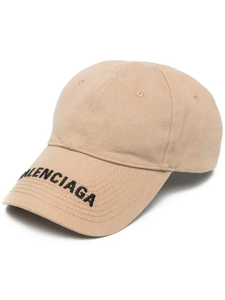Balenciaga бейсболка с вышитым логотипом