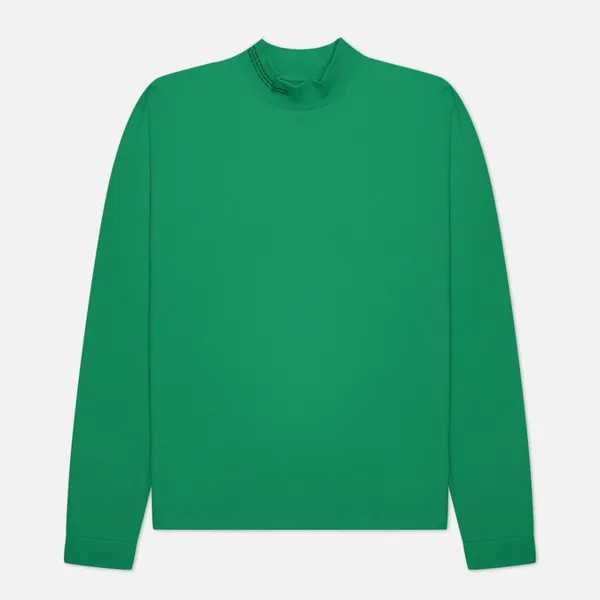 Мужской лонгслив PANGAIA Archive High Neck зелёный, Размер M