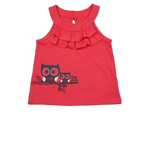 Футболка Mini Maxi, хлопок, размер 98, красный