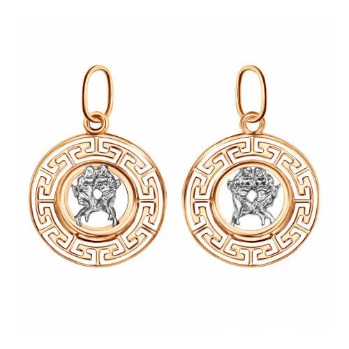 Подвеска GOLD CENTER, красное золото, 585 проба