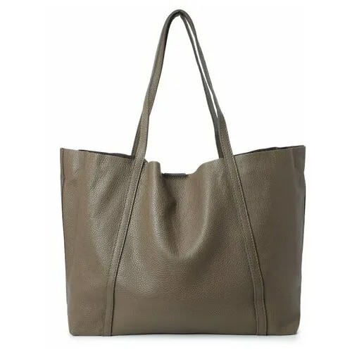 Сумка шоппер diva's bag, коричневый