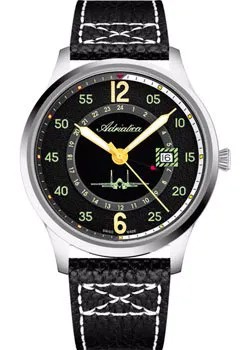 Швейцарские наручные  мужские часы Adriatica 8311.5224Q. Коллекция Aviator