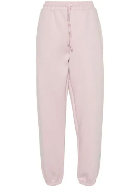 Adidas by Stella McCartney зауженные спортивные брюки с логотипом, розовый