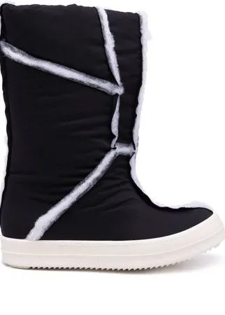 Rick Owens DRKSHDW сапоги с наружным швом