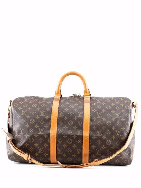 Louis Vuitton дорожная сумка Keepall 50 1990-х годов с монограммой