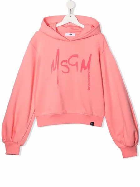 MSGM Kids худи с логотипом