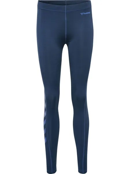 Леггинсы Hummel Hmlmt Mabley Mid Waist Tights, цвет INSIGNIA BLUE