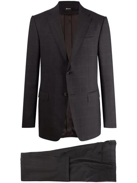 Ermenegildo Zegna костюм с однобортным пиджаком