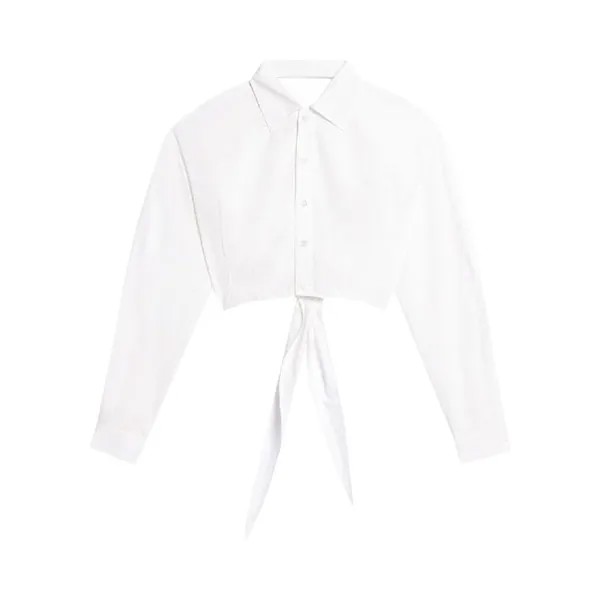 Рубашка Ami Wraparound 'White', белый