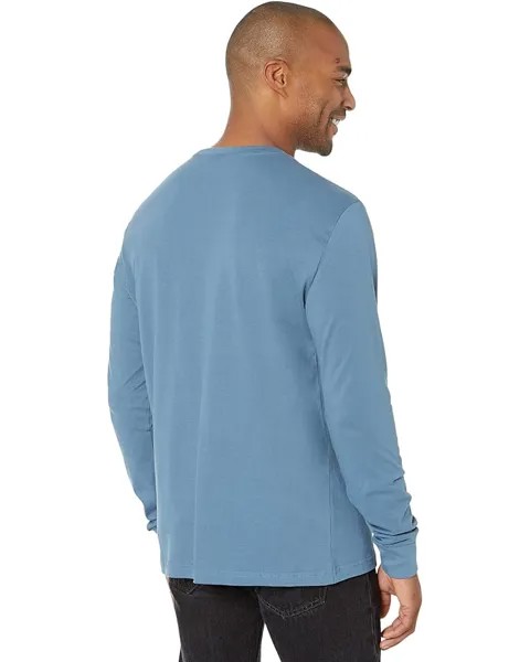 Футболка U.S. POLO ASSN. Long Sleeve Crew Neck Tee, цвет Cobblestone Grey