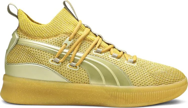 Кроссовки Puma Clyde Court Title Run, золотой