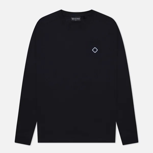 Мужской лонгслив MA.Strum Icon Embroidered ID чёрный, Размер XXL
