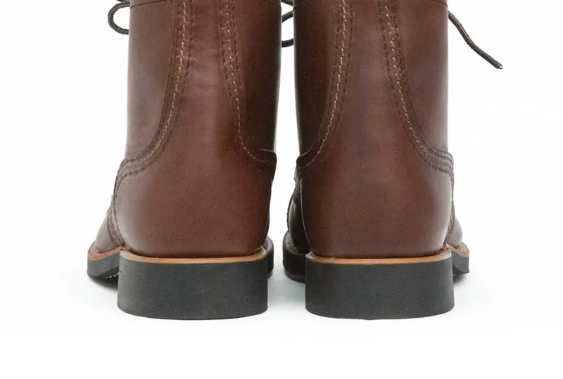 Женские кожаные ботинки Iron Ranger янтарного цвета Red Wing Shoes