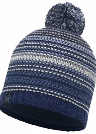 Шапка Buff Knitted & Fleece Hat Neper Night Blue