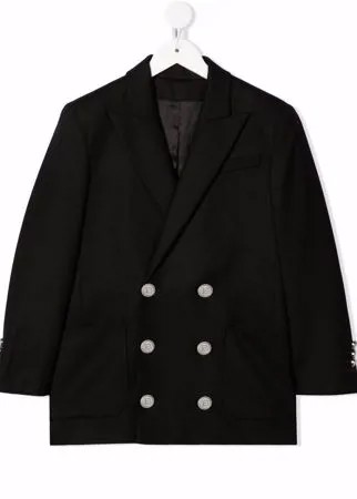 Balmain Kids двубортный пиджак