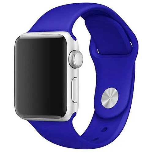 Силиконовый ремешок для часов Apple Watch series 1-6 и Эпл Вотч SE 42-44 mm (LifeStyle) / Эпл спортивный ремешок (Sport Band), Мята