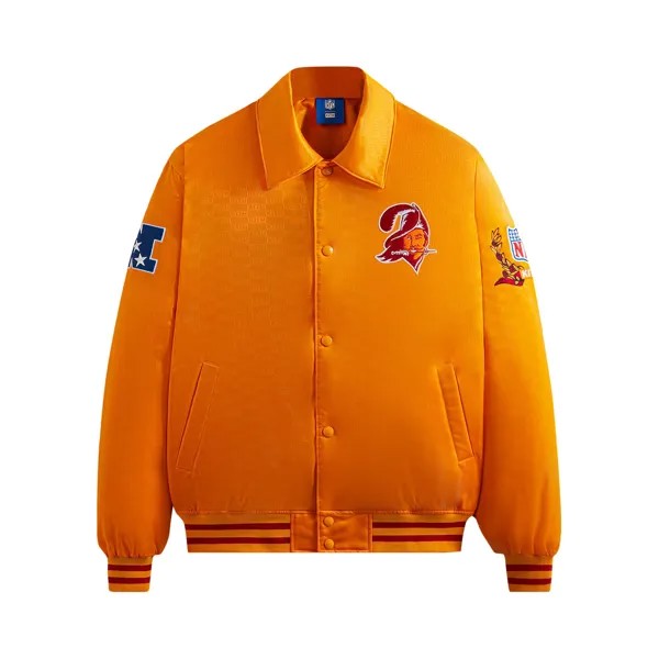 Kith For The NFL: атласный бомбер Buccaneers Конус