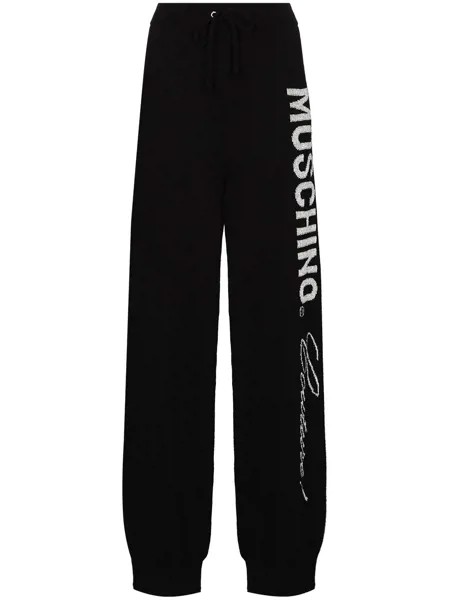 Moschino спортивные брюки с логотипом