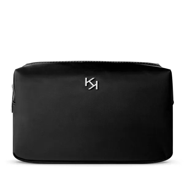 Косметичка женская Kiko Milano BEAUTY CASE BIG черная, р. 20x12x19 см