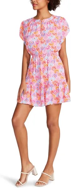 Мини-платье Leigh Steve Madden, мульти