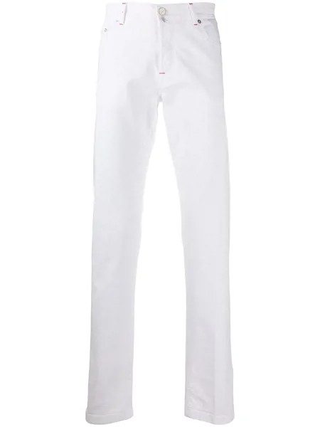 Kiton прямые джинсы