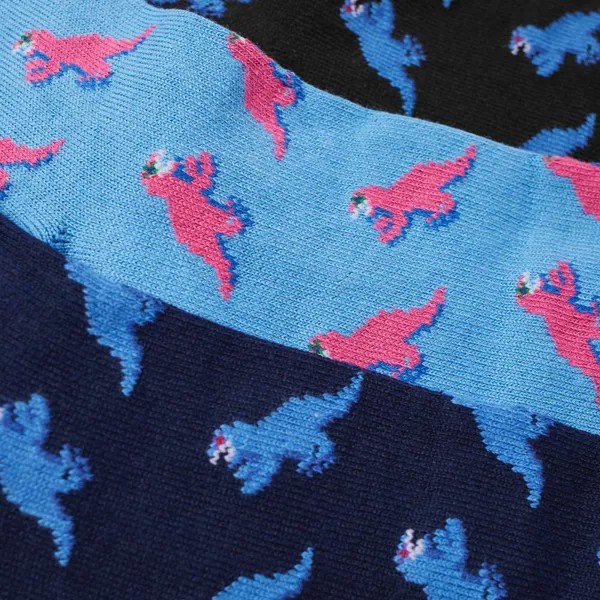 Носки Paul Smith Dino — 3 шт., мультиколор
