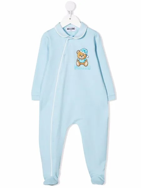 Moschino Kids пижама с принтом Teddy Bear