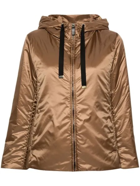 Max Mara пуховик Greenh, коричневый
