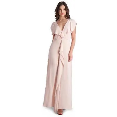 BCBGMAXAZRIA Женское розовое вечернее платье подружки невесты Evette 6 BHFO 3424