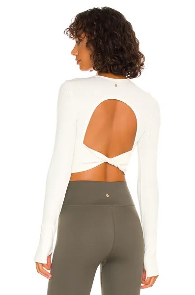 Топ Spiritual Gangster Serene Twist Back, цвет Stone