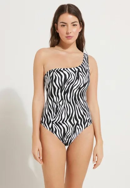 Купальник TIMELESS ZEBRA Tezenis, пестрый черный