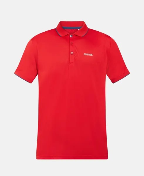 Функциональная рубашка-поло Regatta, темно-красный