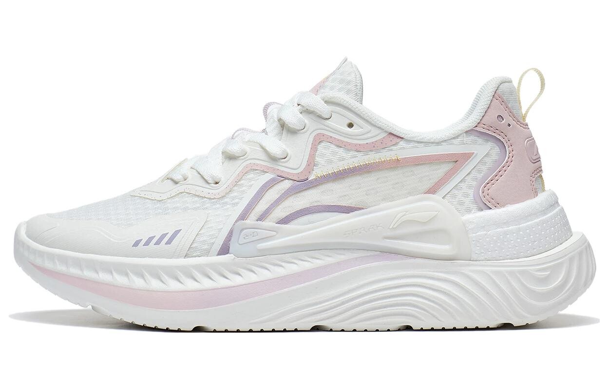 LINING Qingyou Lifestyle Shoes Women's Low-top White/pink