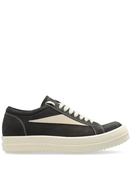 Rick Owens кроссовки на шнуровке, черный