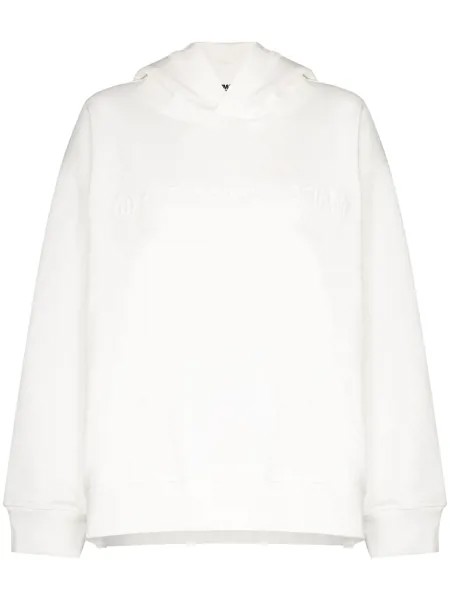 MM6 Maison Margiela худи с тисненым логотипом