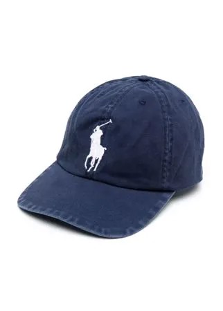Ralph Lauren Kids кепка с вышитым логотипом