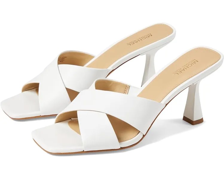 Туфли Michael Kors Clara Mule, цвет Optic White