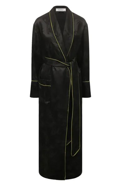 Халат из вискозы и шелка Kleed Loungewear