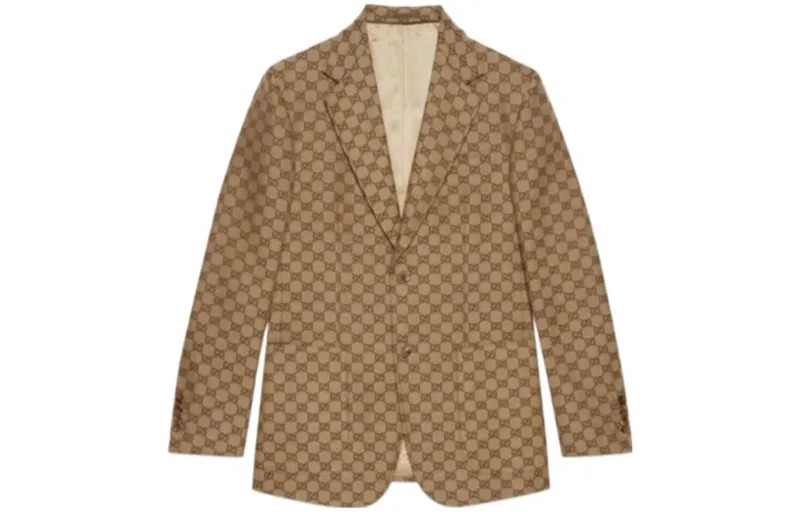 Деловой костюм мужской хаки Gucci, хаки