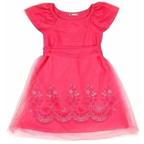 Платье cherubino, размер 152, розовый