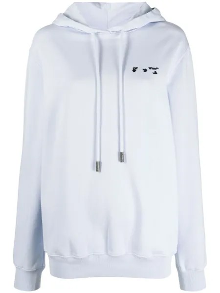 Off-White худи с логотипом