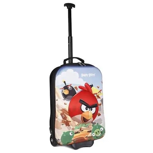 Детский чемодан Angry Birds cabin