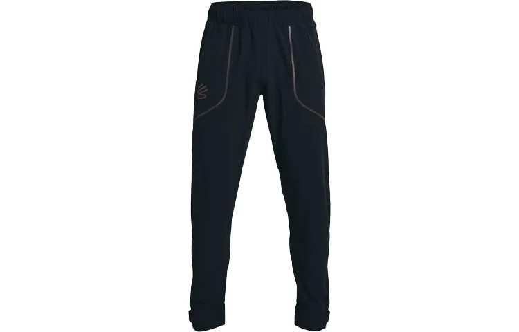 Мужские трикотажные спортивные штаны Under Armour, цвет Black