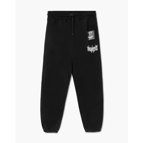 Брюки спортивные Gloria Jeans, размер XXL/182 (56), чёрный