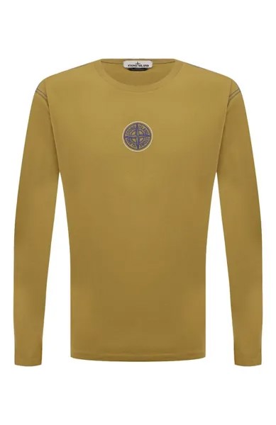 Хлопковый лонгслив Stone Island